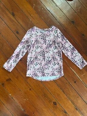 Garanimals Pink Leopard Print Long Sleeve Tee